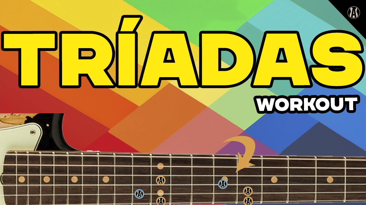 Tríadas en la Guitarra